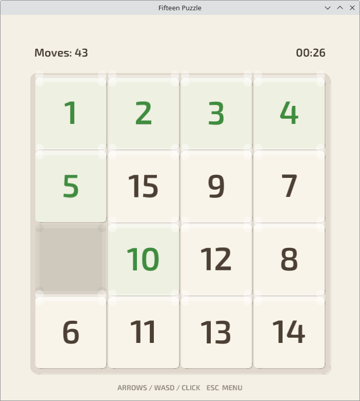 Fifteen Puzzle